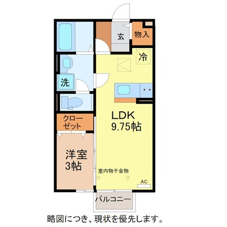 セントラルハイツの物件間取画像